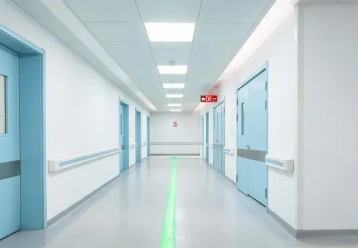 healthcare corridor emergency lighting